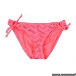 Hula Honey Women's Crochet Keyhole Side-Tie Hipster Bikini Bottoms Watermelon XL  B071RPDWRC